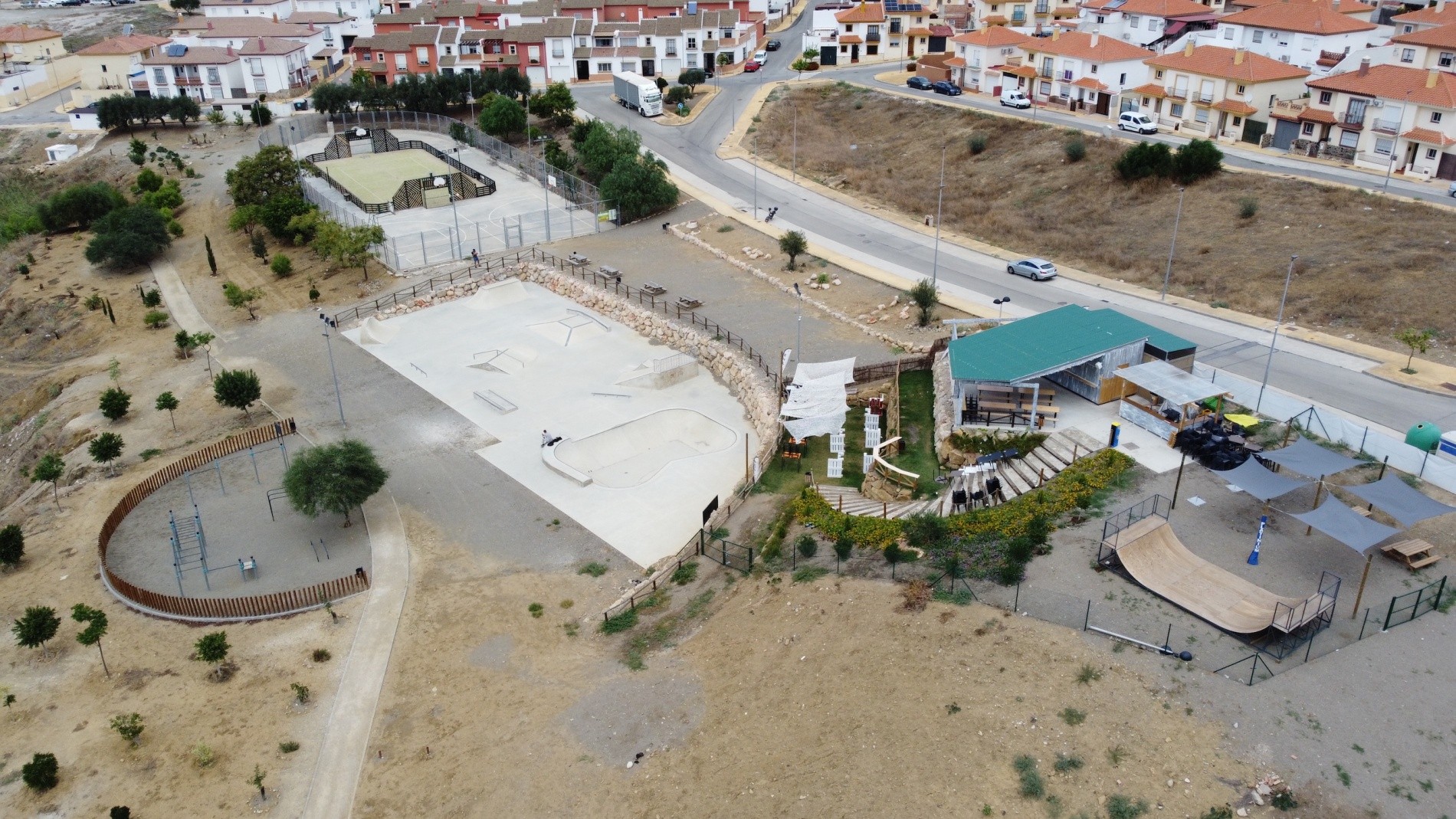 Pizarra skatepark